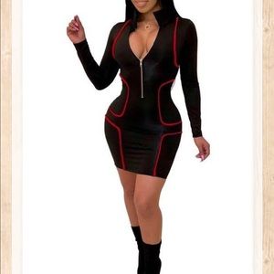 Sexy Black Mini Dress